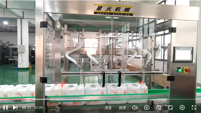 膏體灌裝機視頻實拍